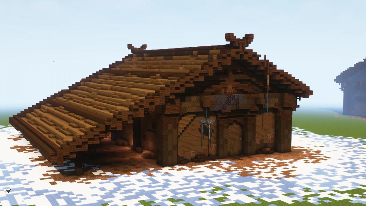 Будинок Кратоса в Minecraft / фото JayBeae Будинок Кратоса в Minecraft / фото JayBeae