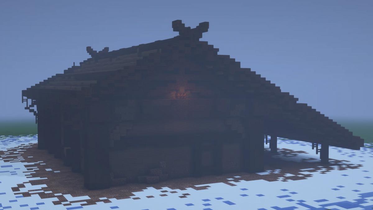 Будинок Кратоса в Minecraft / фото JayBeae Будинок Кратоса в Minecraft / фото JayBeae