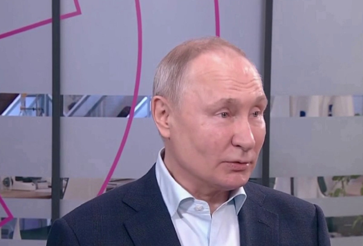 Putin scared the Russian Federation with the entry of the Armed Forces of Ukraine and mobilization: the Kremlin assures that “the radio was hacked” / screenshot