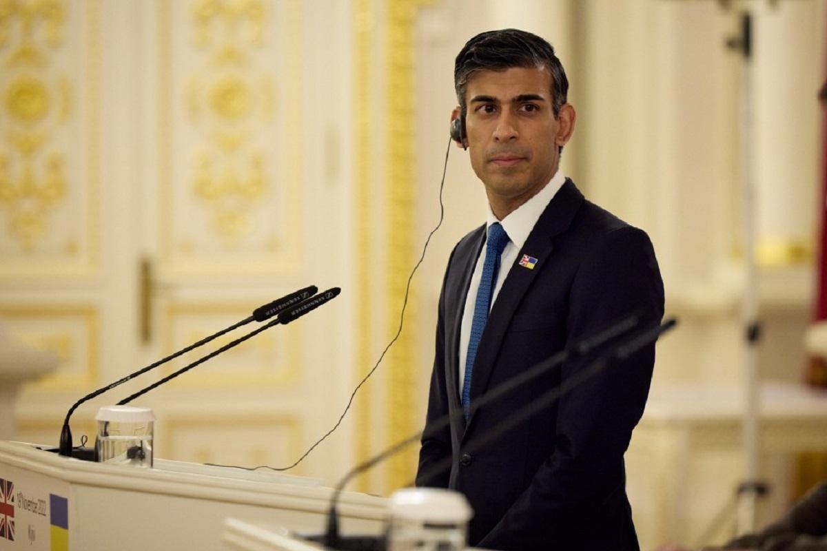 В дом Сунака ворвались неизвестные / фото president.gov.ua В дом Сунака ворвались неизвестные / фото president.gov.ua