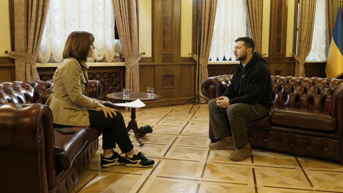 Зеленський закликав Захід і ЄС прискорити постачання танків в Україну / Sky News Зеленський закликав Захід і ЄС прискорити постачання танків в Україну / Sky News