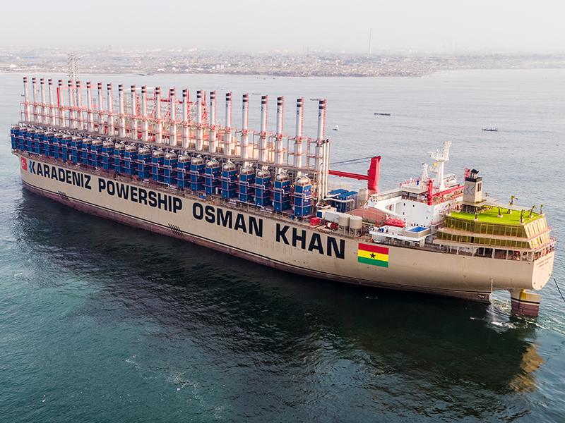 Плавучі електростанції Karpowership / фото Karpowership Плавучі електростанції Karpowership / фото Karpowership