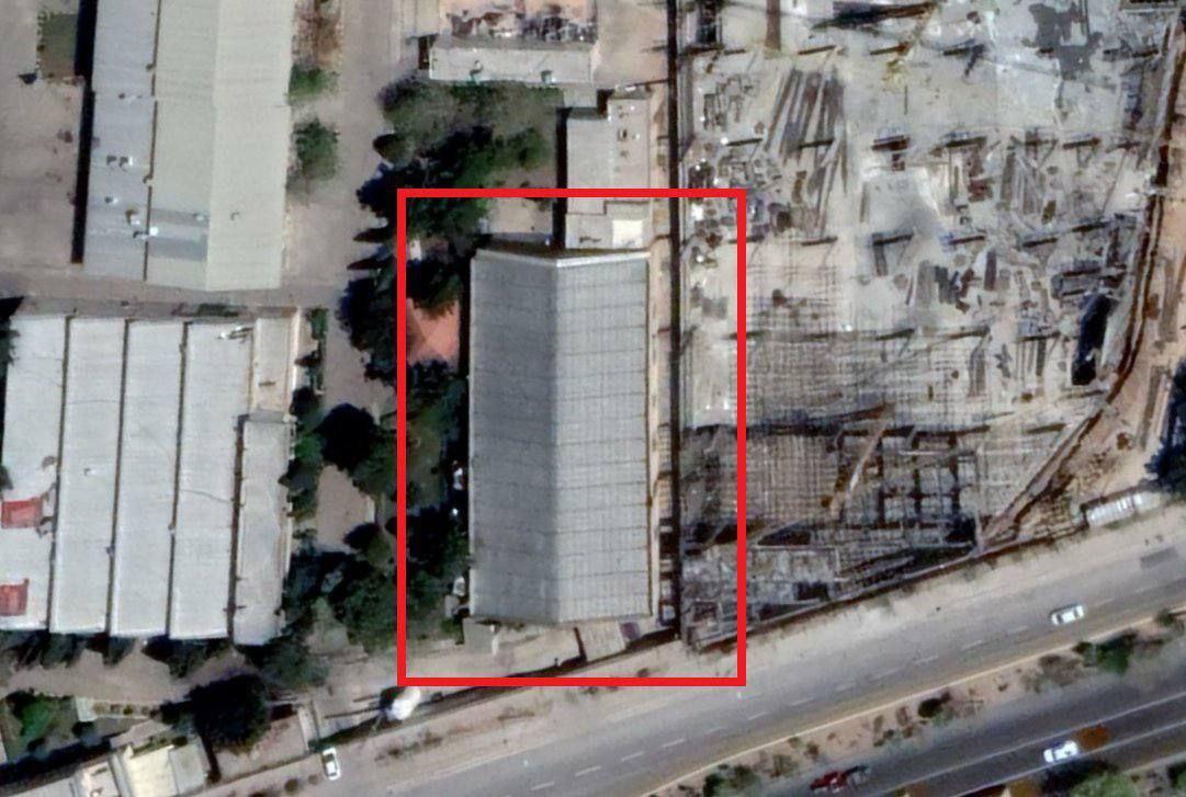 Военный склад в Исфахане, по которому был нанесен удар / фото t.me/yigal_levin 