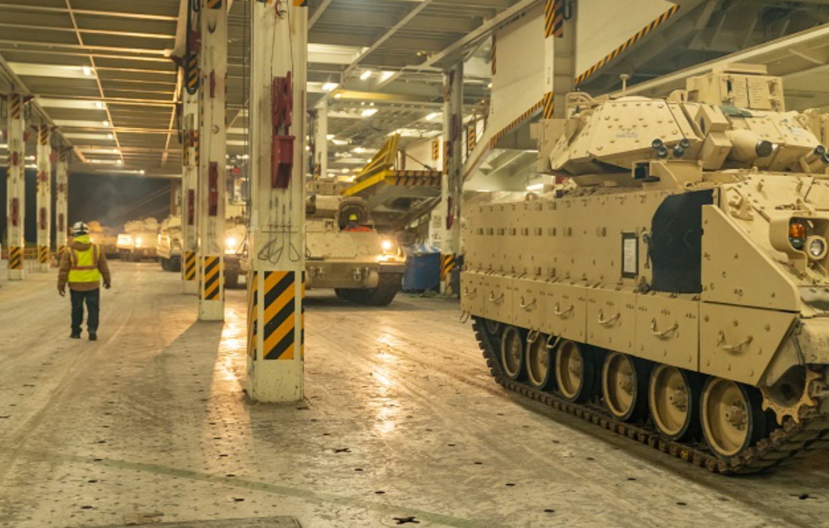 The USA is sending 60 BMPs to Ukraine / photo ustranscom