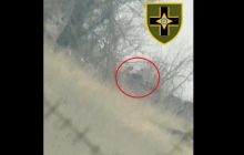 Окупант вибіг з лопатою просто на українського снайпера і був покараний (відео)