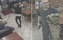 У США чоловік хотів пограбувати ресторан, але відвідувач закладу всадив у нього близько 10 куль (фото)