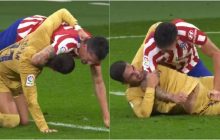 Загрожує дискваліфікація до 12 матчів: гравці Атлетіко і Барселони влаштували жорстку бійку (відео)