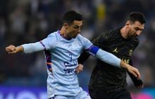 Дубль Роналду и гол Месси: ПСЖ победил сборную Эр-Рияда в феерическом матче с девятью голами (видео)