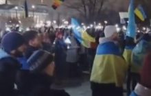 "Освободите леопардов": в Берлине тысячи человек с флагами Украины вышли на митинг