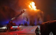 В России вспыхнула церковь, где благословляли "мобиков" перед отправкой в Украину