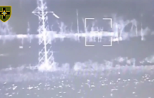 Воины 28-й бригады нанесли мощный ночной удар по оккупантам из "Рапиры" (видео)