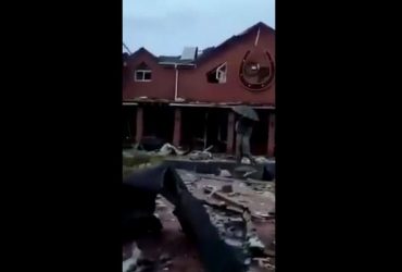 ВСУ разнесли российскую базу на Херсонщине: оккупанты сами себя сдали (видео)