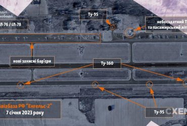 РФ сховала з аеродрому Енгельс боєздатні літаки, злітні смуги прикрили бар'єрами - ЗМІ