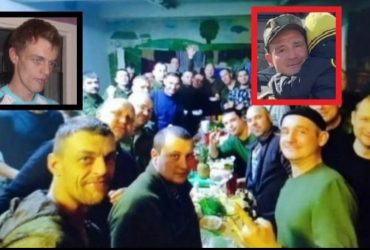 Макіївські ПТУ-шники: експерт ідентифікував двох мобіків з новорічного застілля (фото)