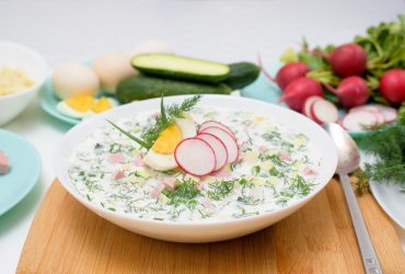 Корисна окрошка: більше м‘яса і менше калорій