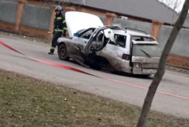 В Бердянске взорвали машину предательницы из ОПЗЖ (фото)