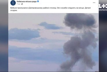 Вирва і розліт осколків на сотні метрів: остання інформація з місця "прильоту" в Києві