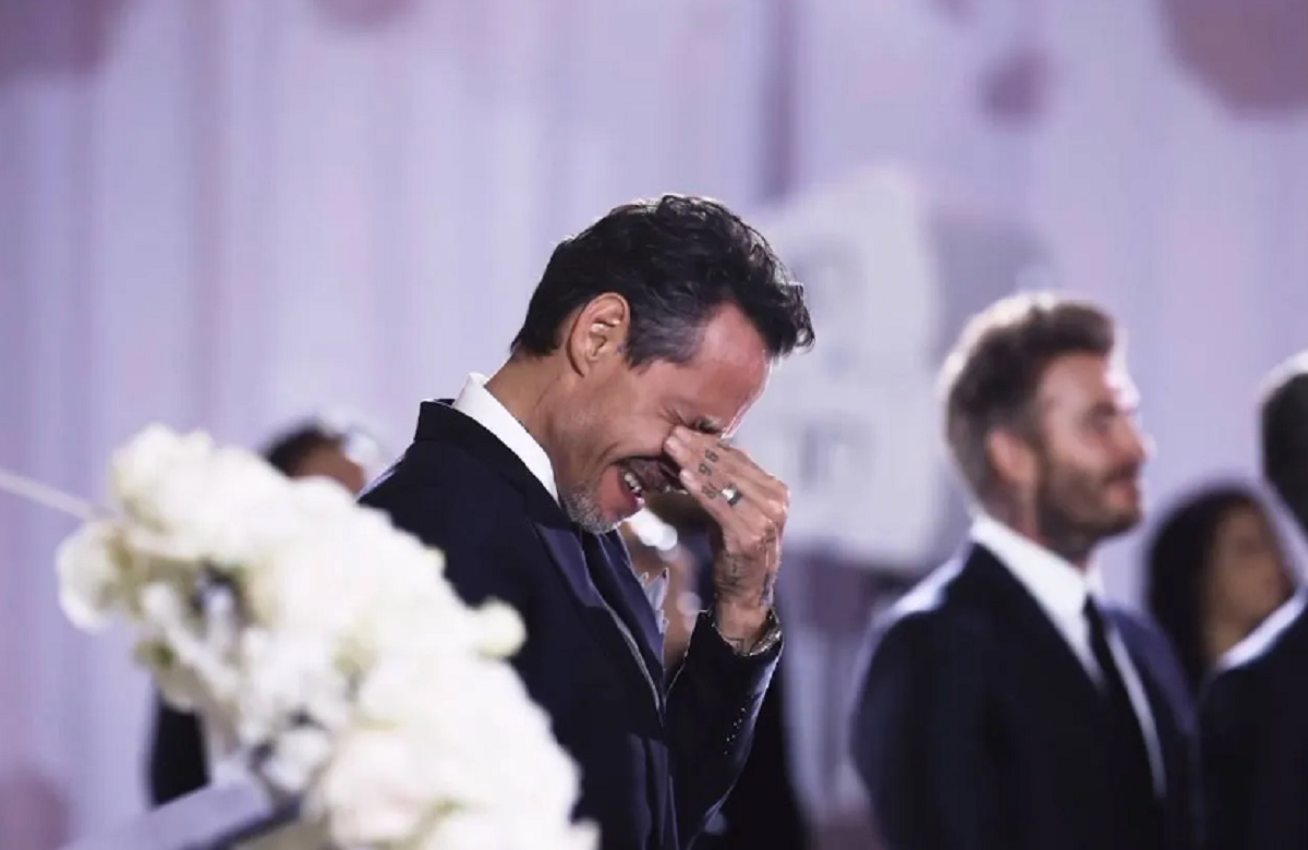 Марк Энтони расплакался на свадьбе / Скриншот Instagram