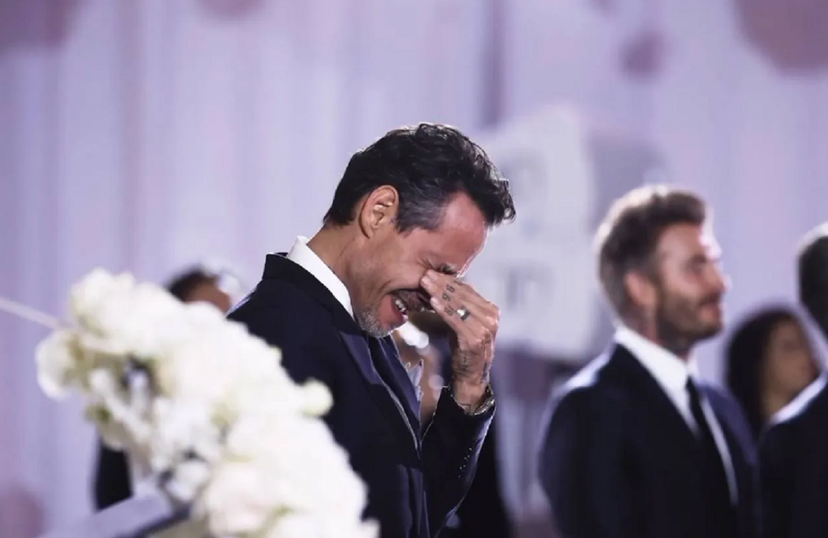 Marc Anthony cried at the wedding / Instagram screenshot