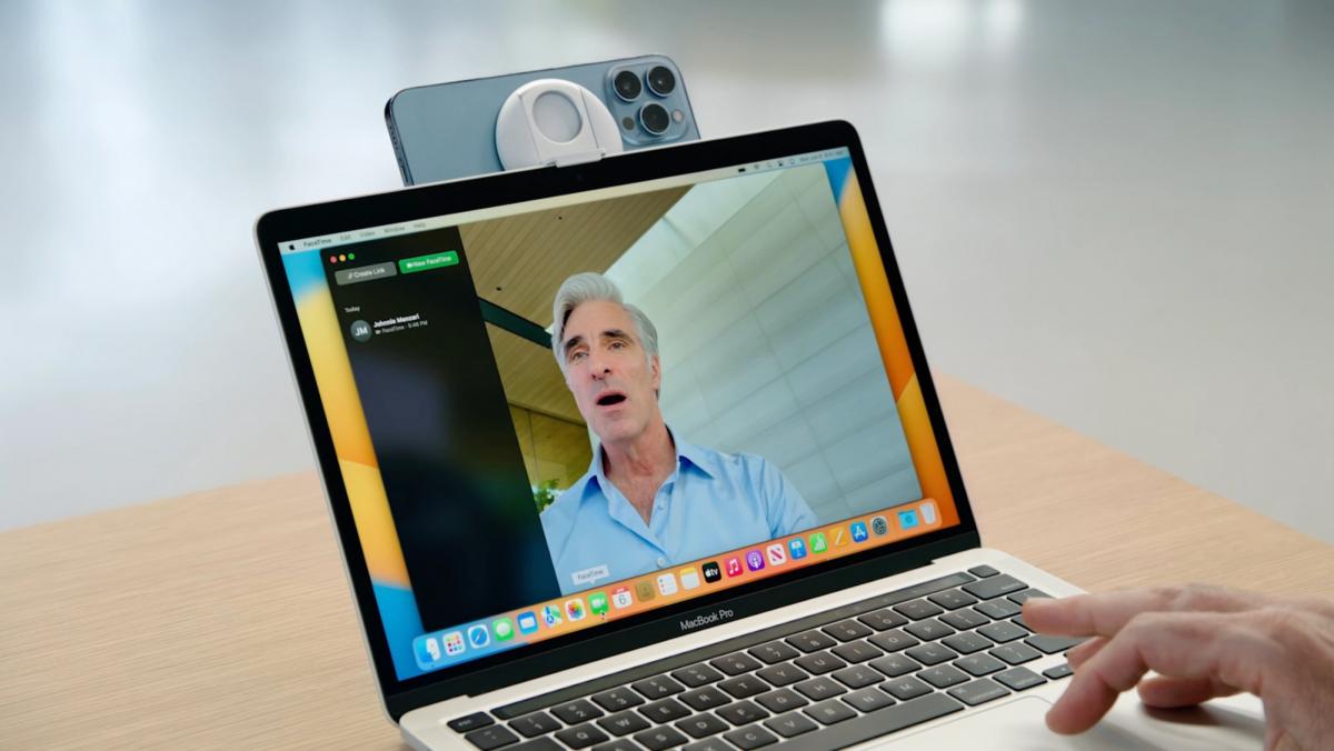 Previously, Apple allowed the iPhone to be used as a webcam or microphone / Apple