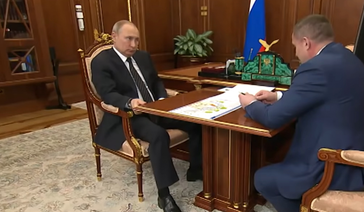 Путін і Бочаров / скриншот з відео