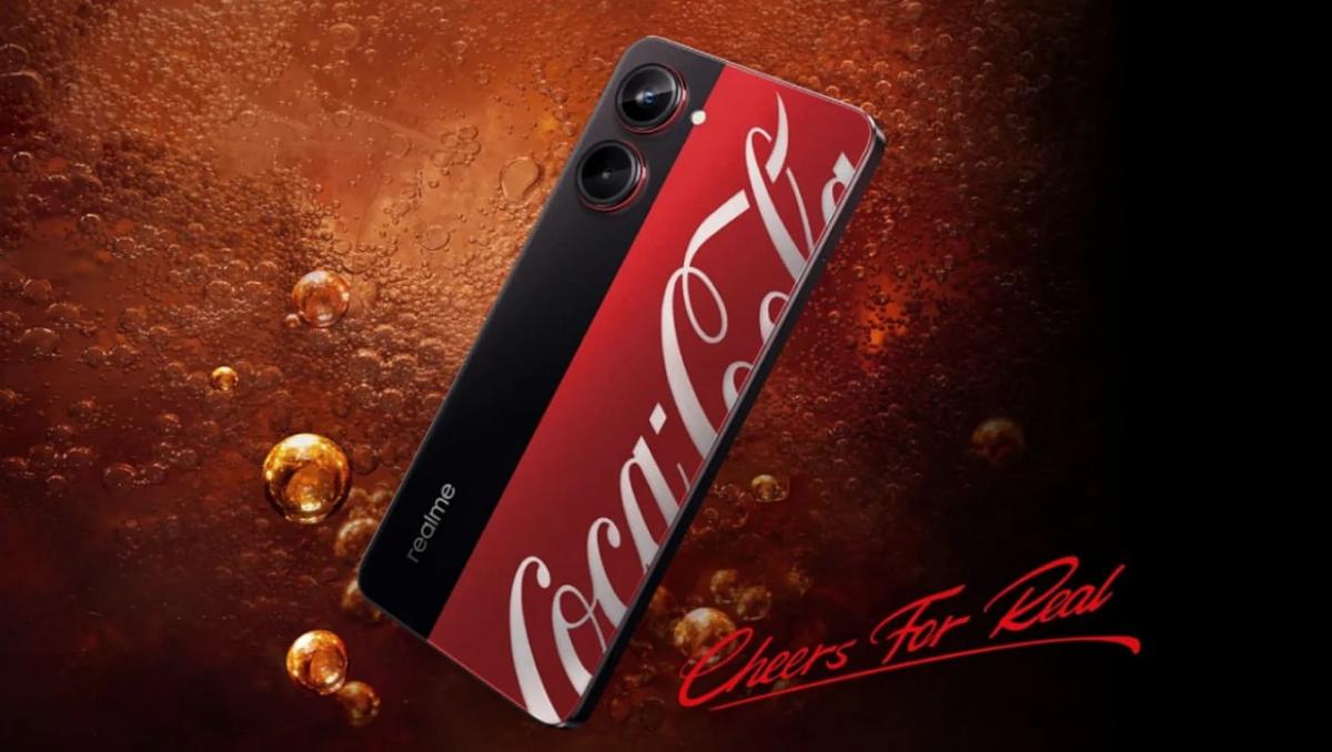 По начинке Coca-Cola Edition не будет отличаться от базовой версии realme 10 Pro / фото realme