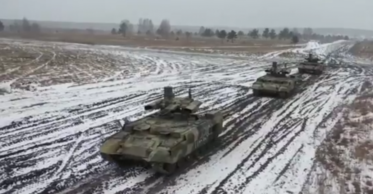 Росія застосовує проти України бойові машини "Термінатор" / скріншот