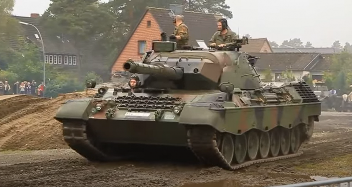 Украине передадут танки Leopard 1 / скриншот