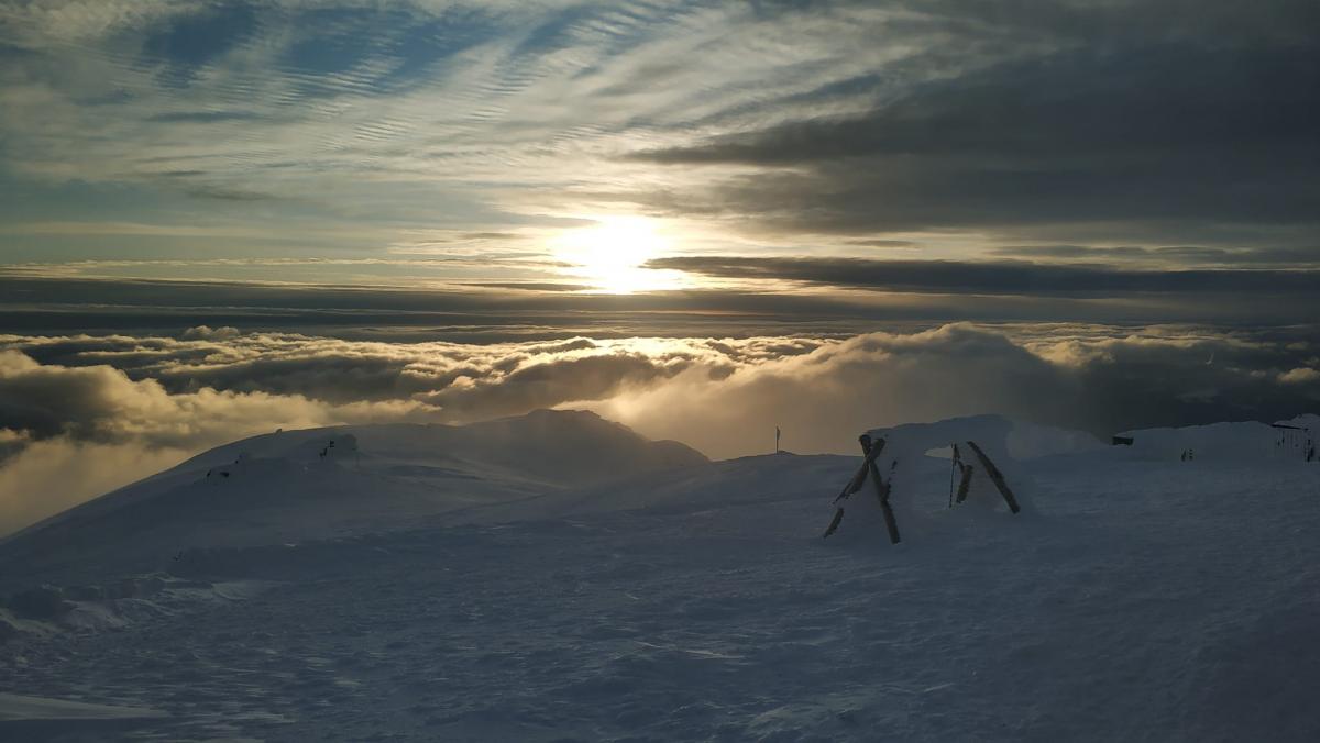 Severe frost bound the Carpathians / photo Montenegrin mountain search and rescue post