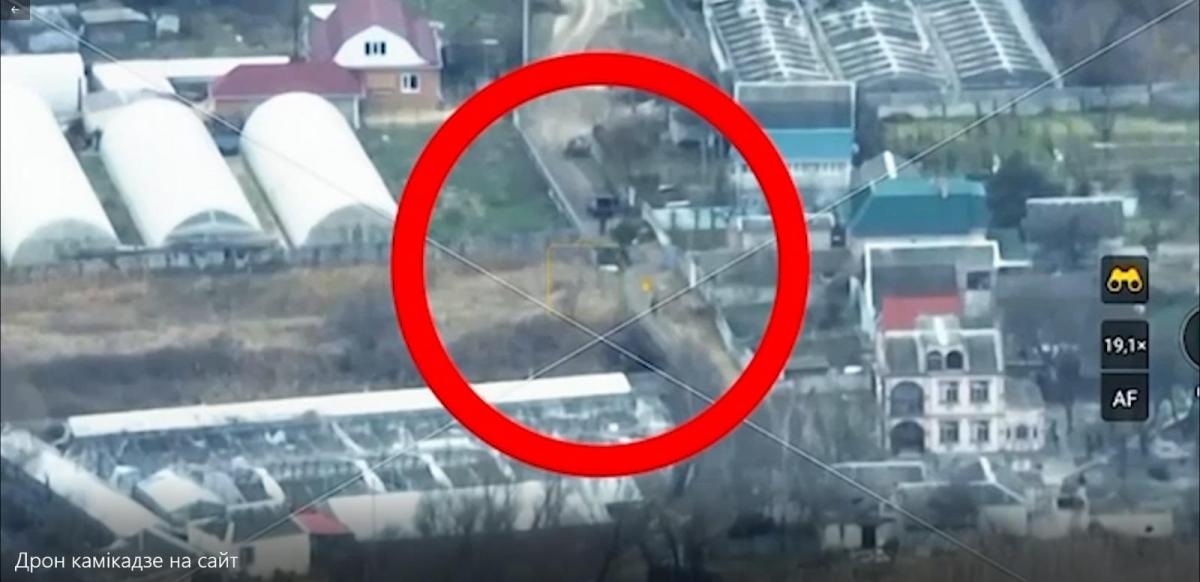 Пограничники показали удар дрона-камикадзе по базе россиян на юге / фото пресс-служба ГПСУ