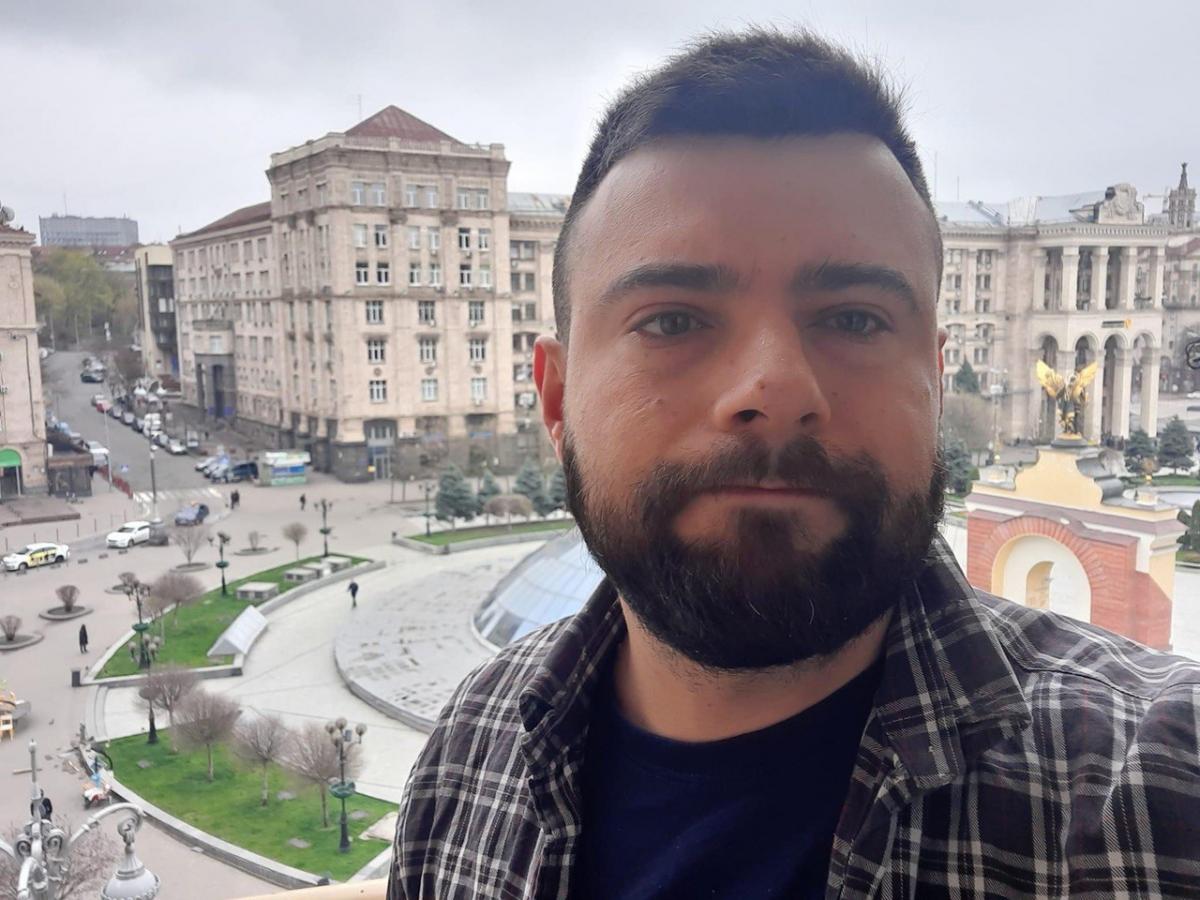 Грузинський військовий журналіст Темур Кігурадзе / фото з Facebook-сторінки Темура Кігурадзе Грузинський військовий журналіст Темур Кігурадзе / фото з Facebook-сторінки Темура Кігурадзе