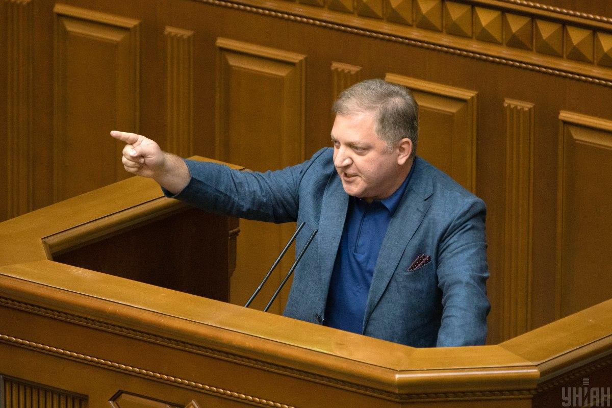The Rada received Voloshyn's statement on drawing up deputy powers / photo , Oleksandr Kuzmin