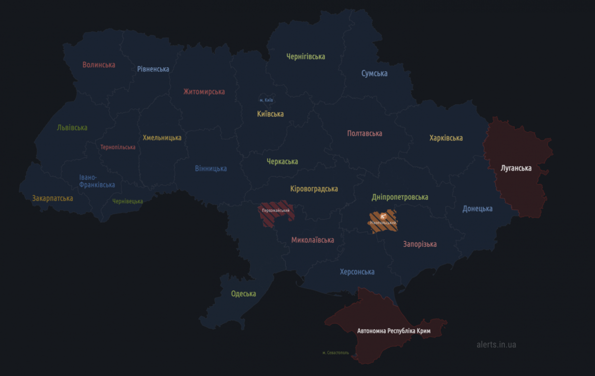 Росія влаштувала масовану ракетну атаку на Україну (мапа)