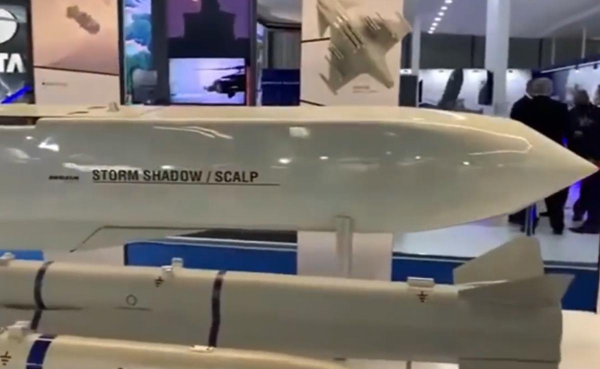 The range of the Storm Shadow missile is approximately 560 kilometers/screenshot