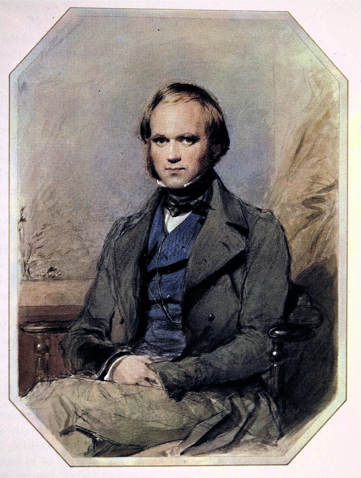 Молодий Чарльз Дарвін / фото wikimedia.org, Річмонд Джордж Молодий Чарльз Дарвін / фото wikimedia.org, Річмонд Джордж