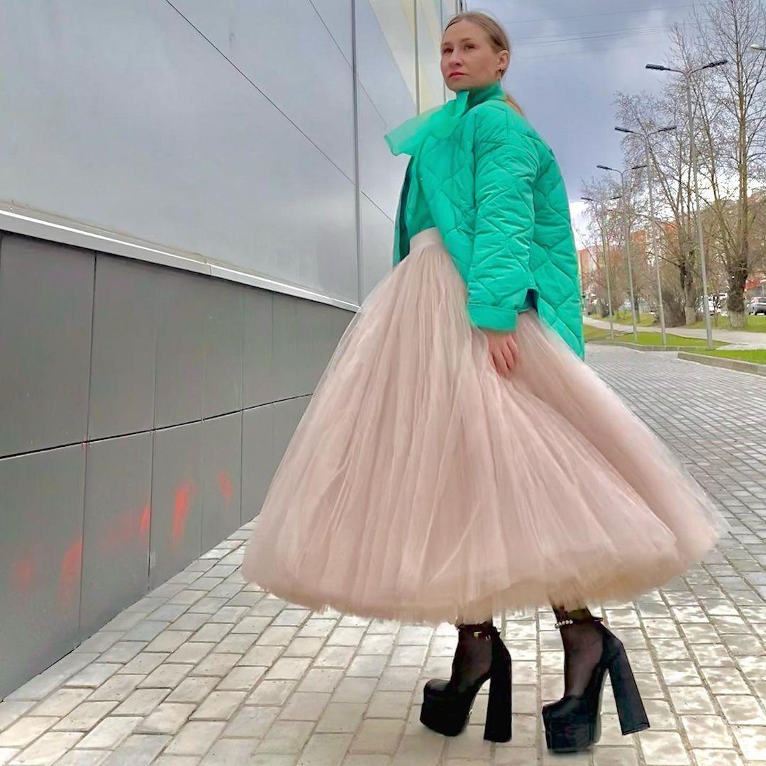 Пышная юбка / фото - instagram Пышная юбка / фото - instagram