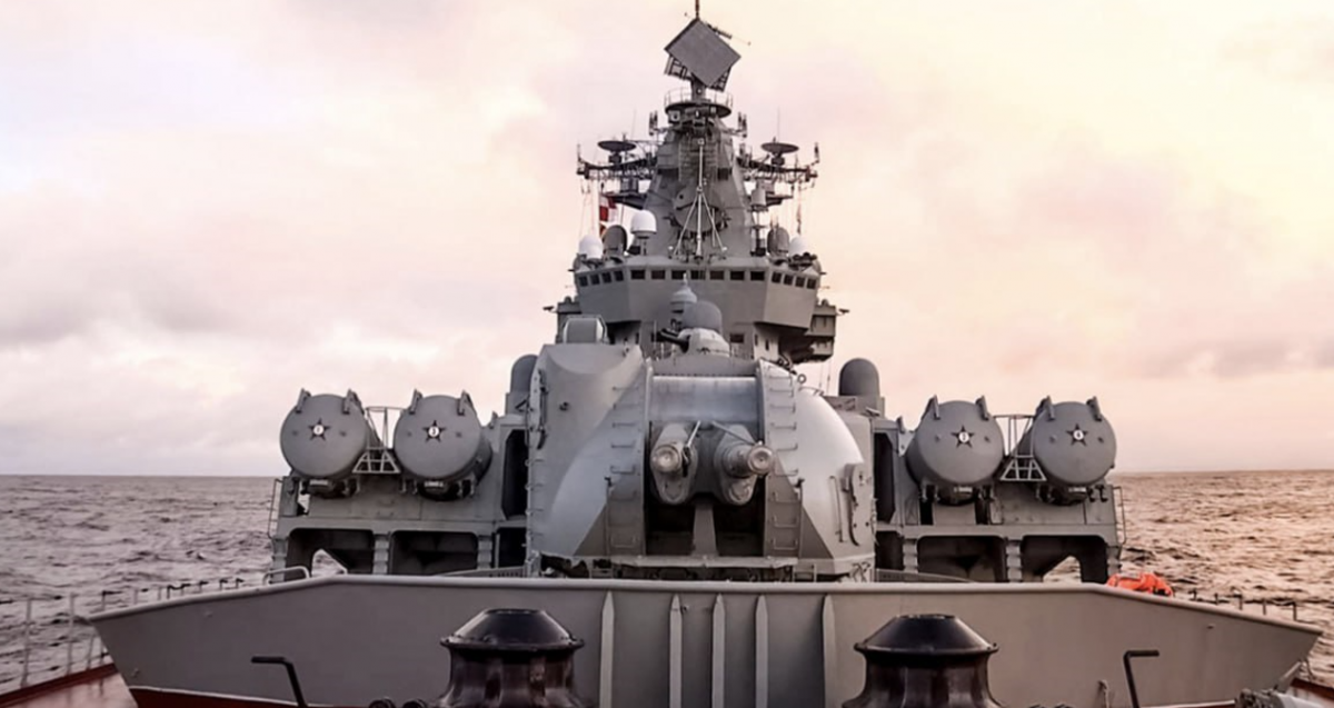 Россия вывела в море корабли с тактическим ядерным оружием / скриншот Россия вывела в море корабли с тактическим ядерным оружием / скриншот
