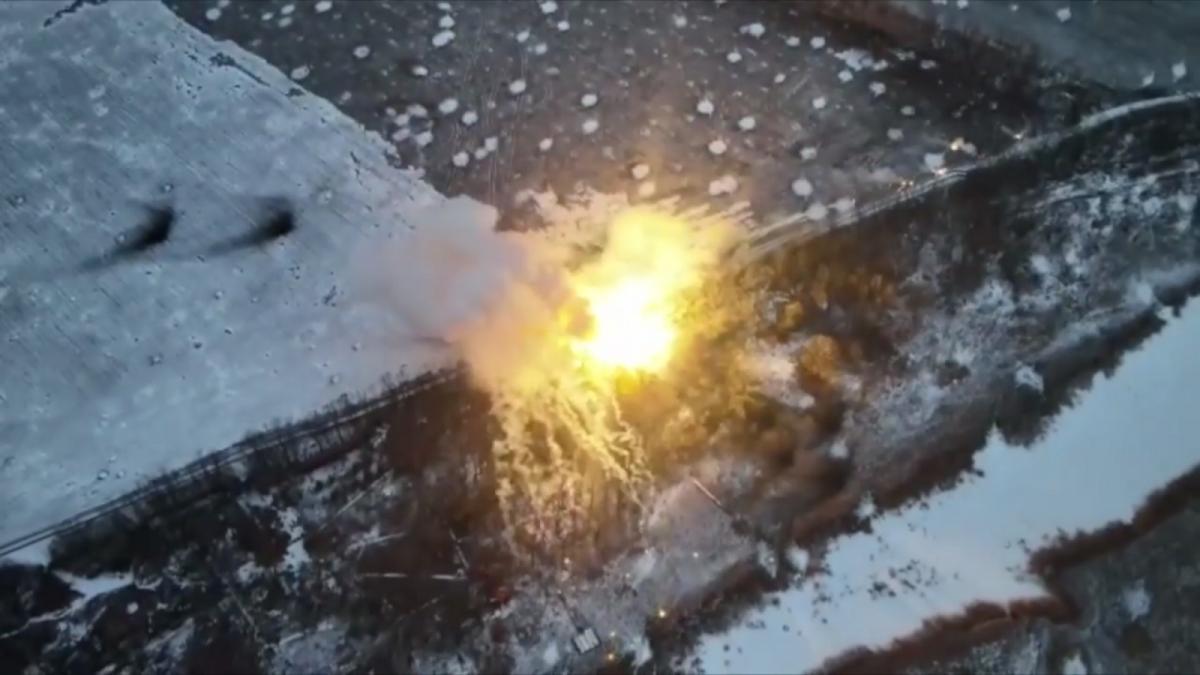 Це не перше знищення «Сонцепьоку» на фронті / Скріншот Це не перше знищення «Сонцепьоку» на фронті / Скріншот
