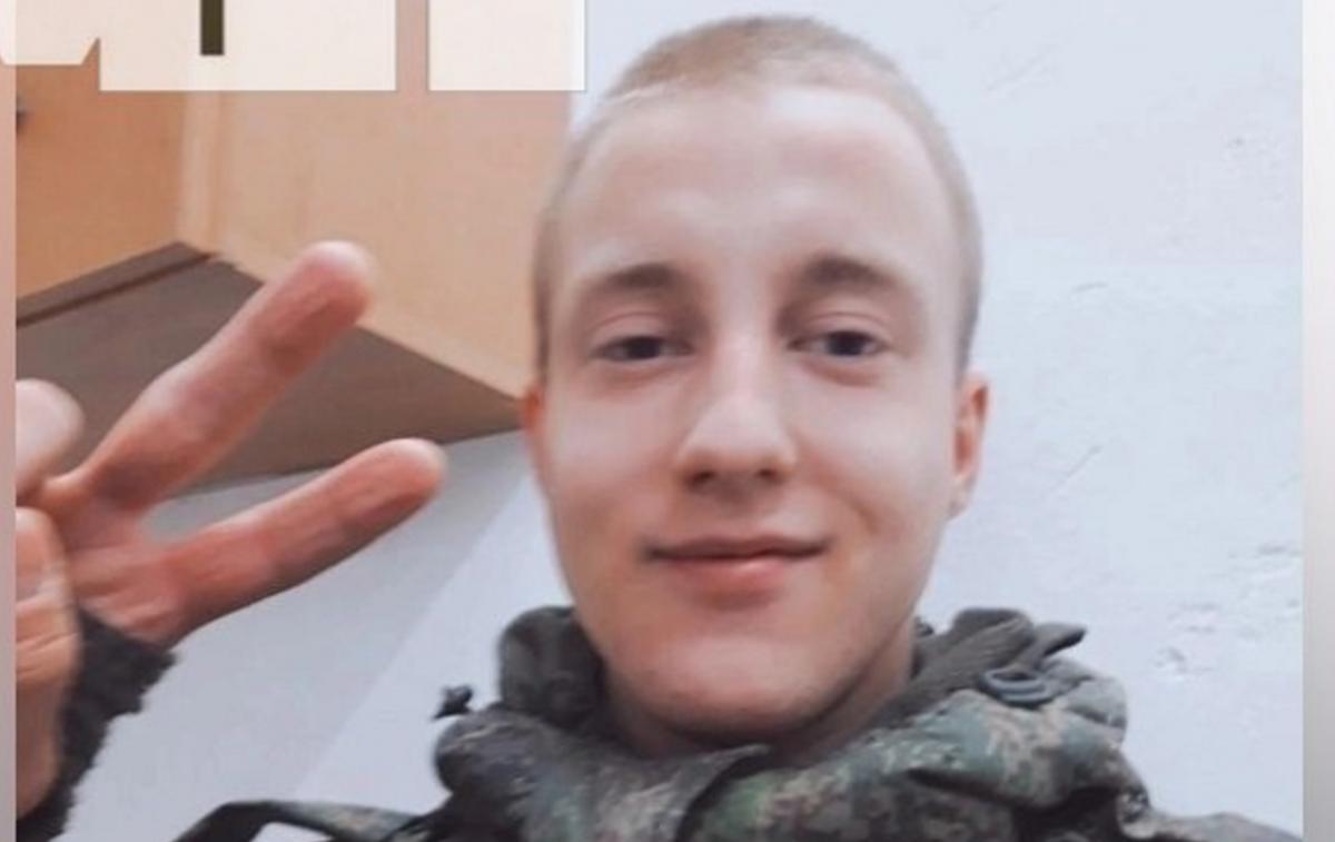 У Росії повісився 20-річний строковик Сергій Гридін / скріншот У Росії повісився 20-річний строковик Сергій Гридін / скріншот