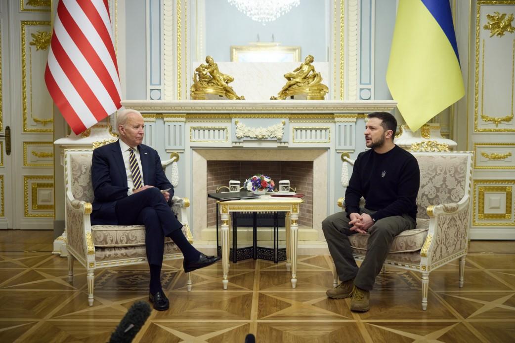 Байден побывал в Киеве 20 февраля 2023 года / фото president.gov.ua Байден побывал в Киеве 20 февраля 2023 года / фото president.gov.ua