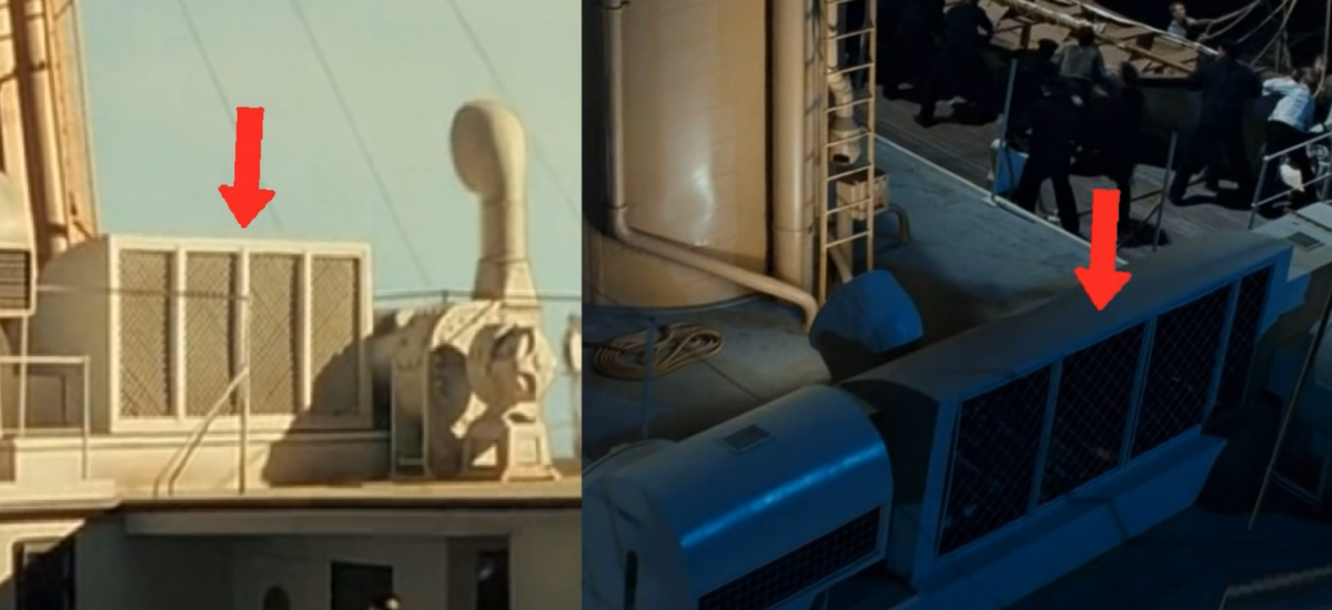 Кіноляп в "Титаніку" / скріншот