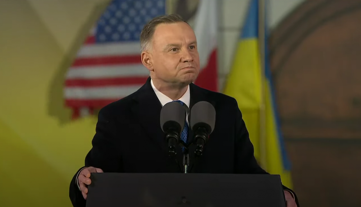 Дуда объяснил слова Моравецкого о помощи Украине / Cкриншот