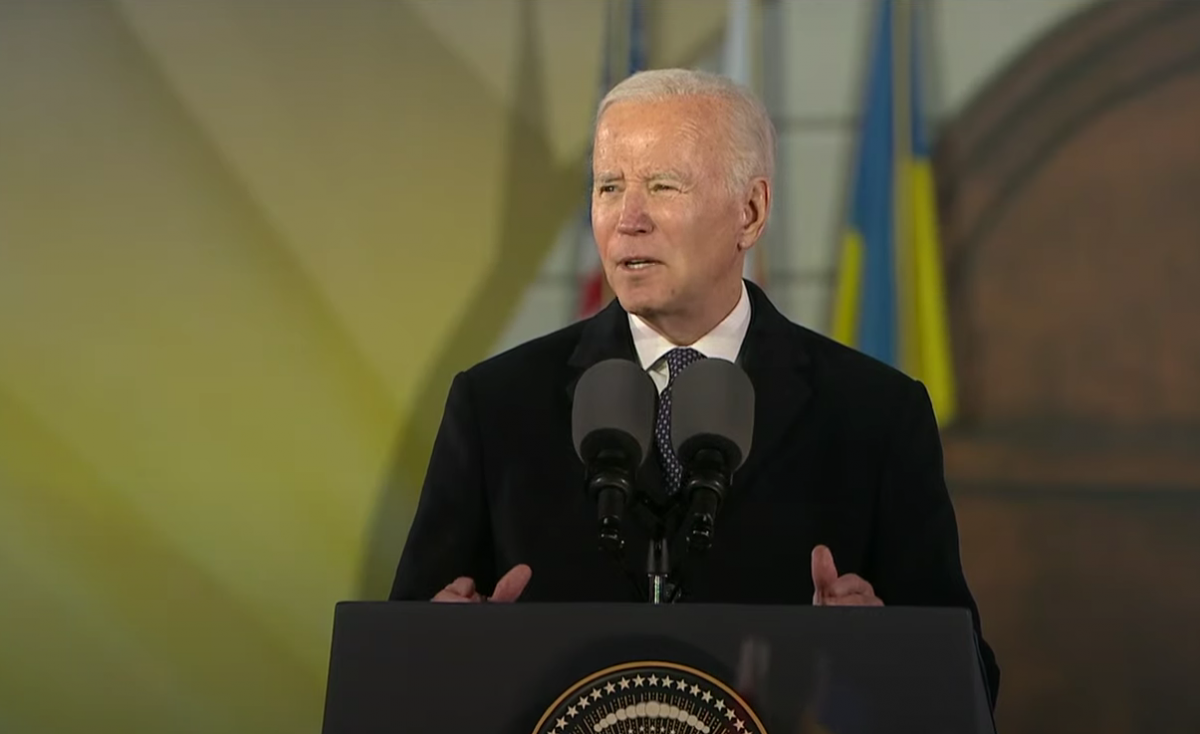 Байден заявив, що США продовжать підтримувати Україну / скриншот Байден заявив, що США продовжать підтримувати Україну / скриншот