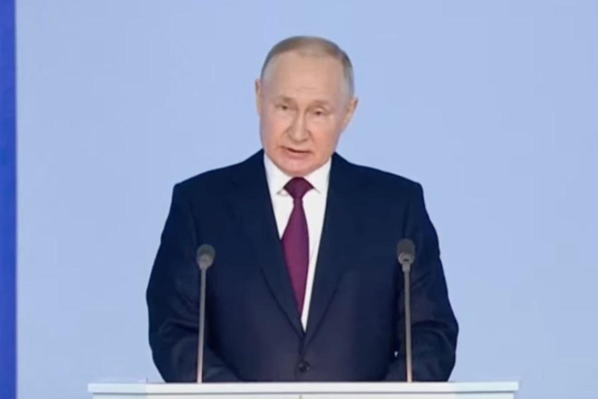 An expert analyzed Putin's speech before Fedobrany / screenshot