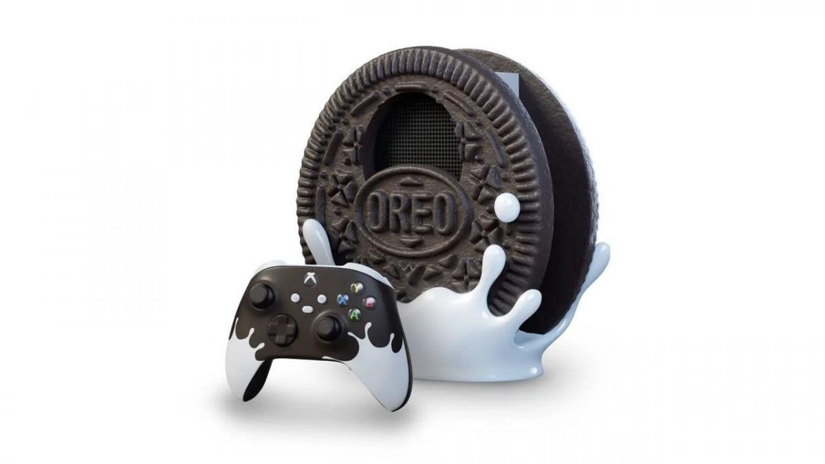 Xbox Series S в дизайні печива Oreo / @xbox