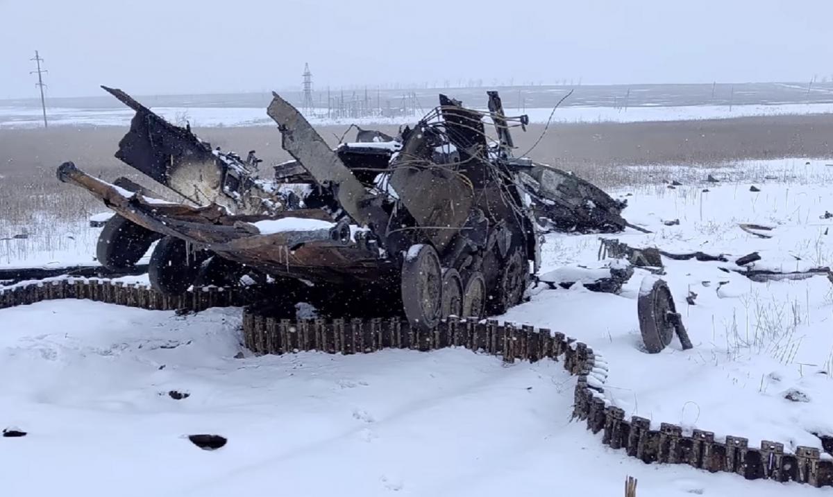 На Бахмутському напрямку ворог продовжує штурмові дії міста Бахмут / Скріншот