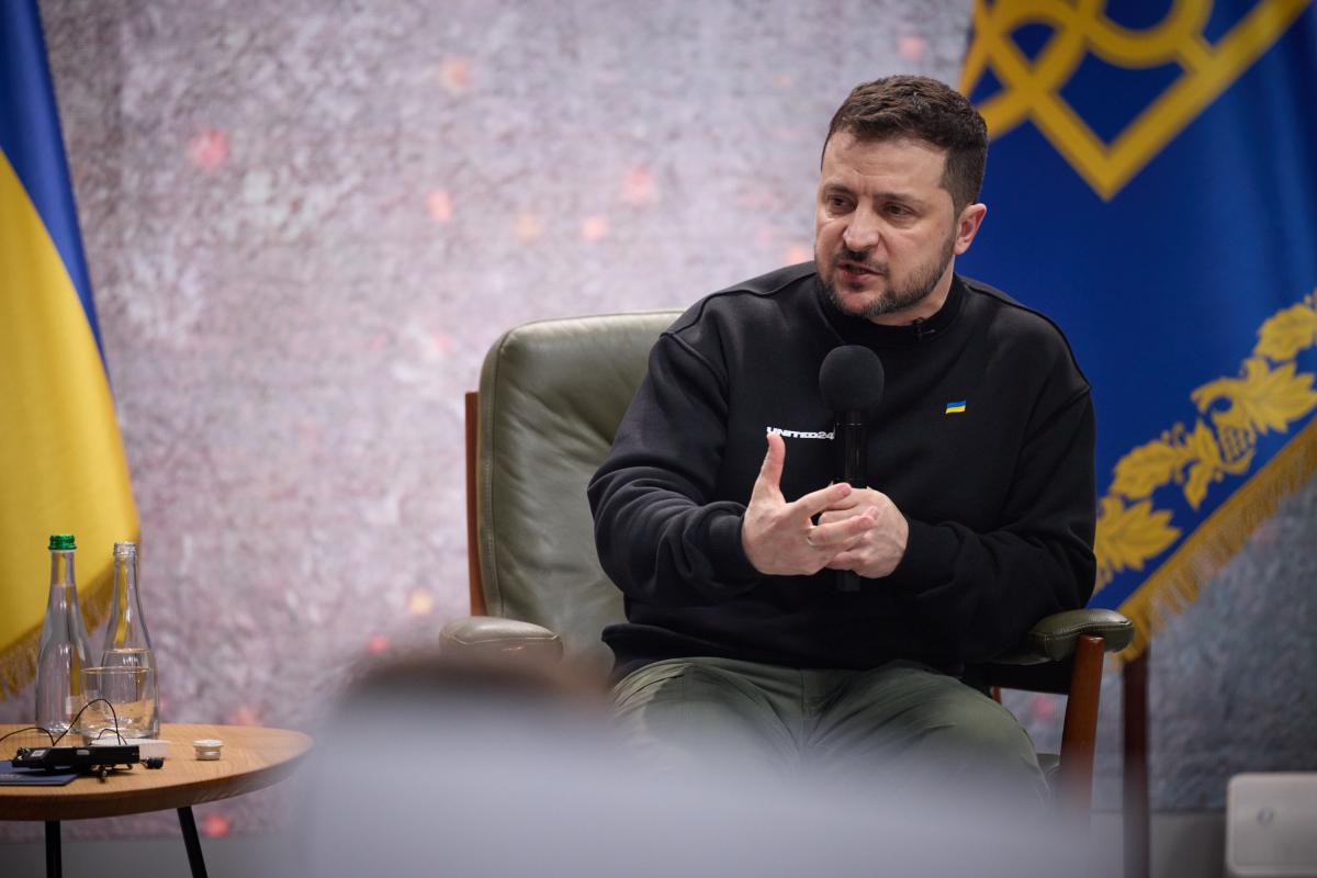 Zelensky: long-range weapons are the protection of the civilian population / photo president.gov.ua