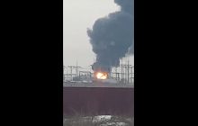 Горит подстанция под Одессой: город обесточен (фото, видео)