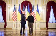 Байден покинул Киев после шестичасового визита