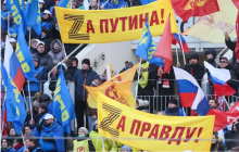 В России запретили приходить на провластный митинг в одежде желтого цвета
